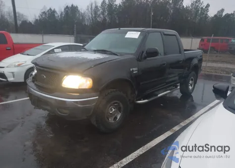 2002 Ford F-150 Lariat/Xlt from USA, damaged, VIN 1FTRW08L32KE34702